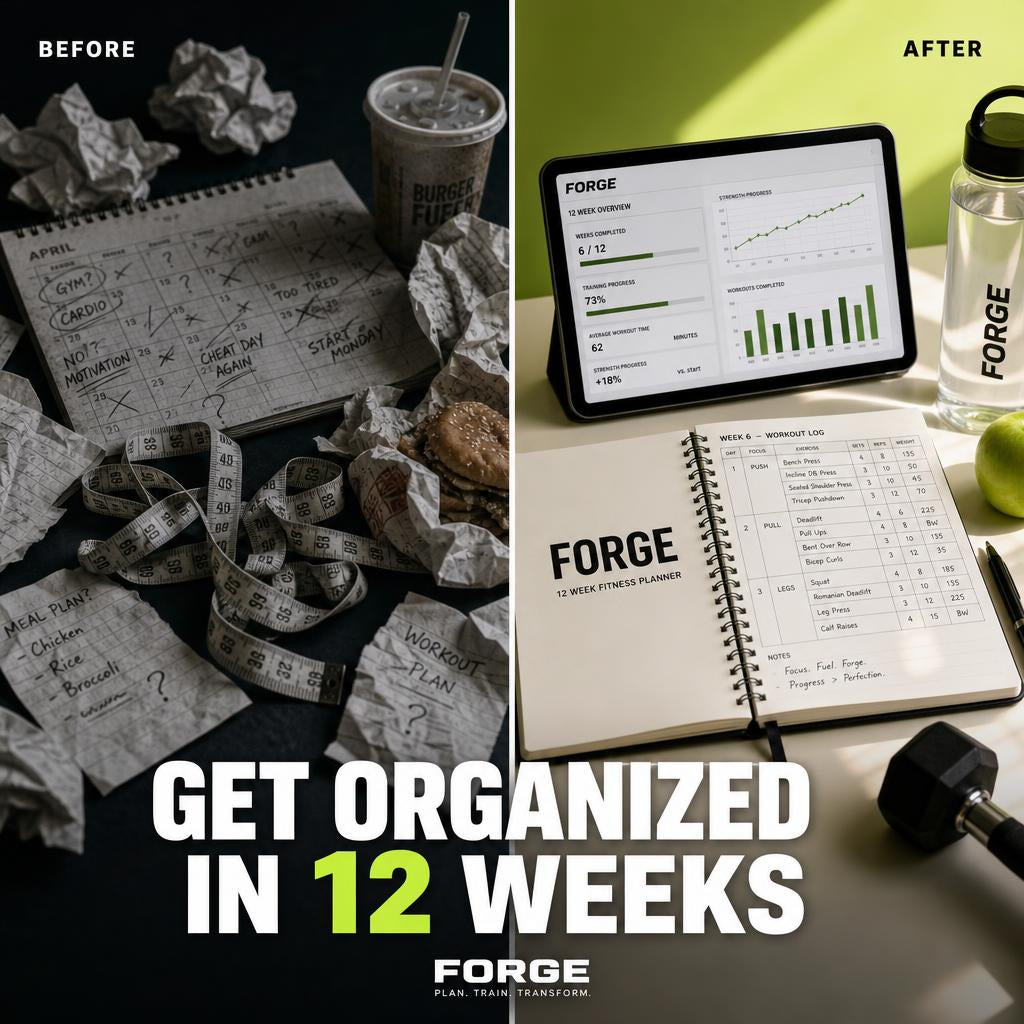 Before and after organization with FORGE