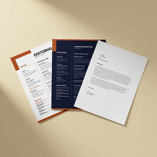 Resume template pack preview